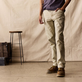 The Camp Pant in Light Khaki Chipped Canvas - featured image