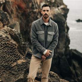 The Timberline Jacket in Greystone Fleece - featured image