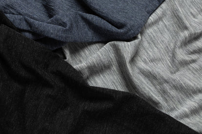 Close up of Taylor Stitch merino tees