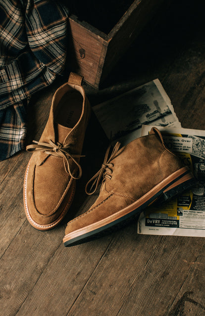 The Rambler Chukka in Mushroom Suede