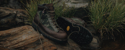 The Danner Ridge Boot in Painted Camo