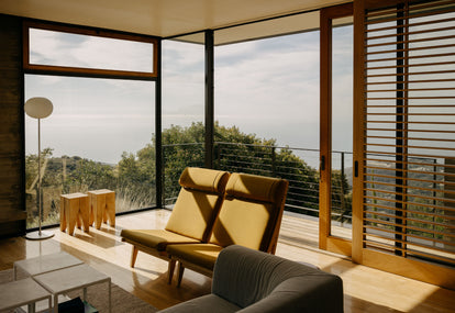 Interior of a Mid-century modern home in Los Angeles