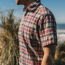 The Short Sleeve California in Red Madras: Alternate Image 3, Wovens by Taylor Stitch