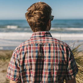 The Short Sleeve California in Red Madras: Alternate Image 5, Wovens by Taylor Stitch