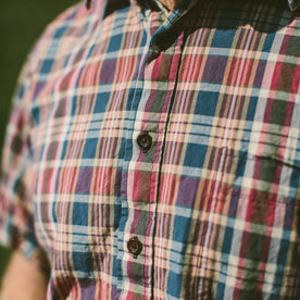 The Short Sleeve California in Red Madras: Alternate Image 2, Wovens by Taylor Stitch