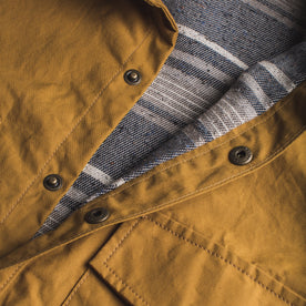 The Chore Jacket in Mustard Dry Wax Canvas: Alternate Image 7, Outerwear by Taylor Stitch