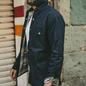 Fit model, Outerwear by Taylor Stitch