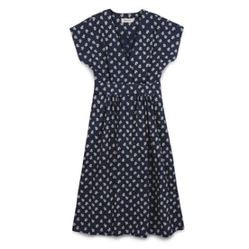 The Emma Dress in Indigo Print: Featured Image, Wovens by Taylor Stitch