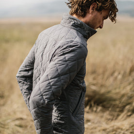 The Vertical Jacket in Ash: Alternate Image 3, Outerwear by Taylor Stitch