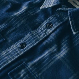 The Crater Shirt in Navy & Charcoal Plaid, Wovens by Taylor Stitch