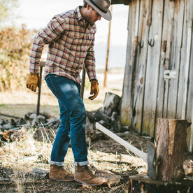 The Democratic Jean in Indigo Broken Twill: Alternate Image 2, Denim by Taylor Stitch