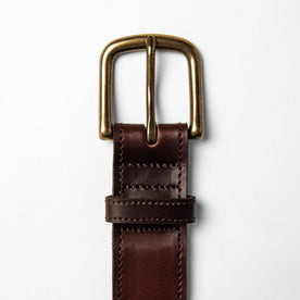 The Stitched Belt in Espresso: Alternate Image 2, Accessories by Taylor Stitch