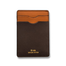 The Minimalist Wallet in Brown: Featured Image, Accessories by Taylor Stitch