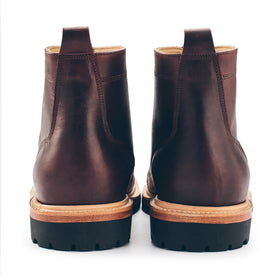 The Cap Toe Moto Boot in Brown Steerhide: Alternate Image 6, Footwear by Taylor Stitch