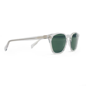 The Legend in Crystal with Bottle Green Lenses - featured image