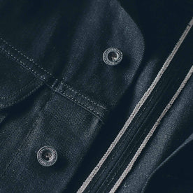 The Long Haul Jacket in Yoshiwa Mills Black Selvage: Alternate Image 2, Outerwear by Taylor Stitch