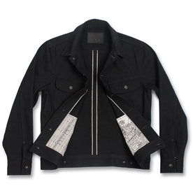 The Long Haul Jacket in Yoshiwa Mills Black Selvage: Alternate Image 8, Outerwear by Taylor Stitch