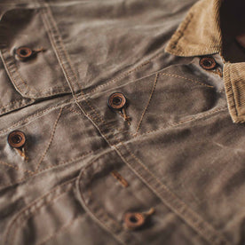 waxed canvas jacket zoom, Outerwear by Taylor Stitch