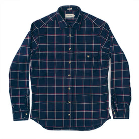 The Crater Shirt in Navy Plaid: Alternate Image 2, Wovens by Taylor Stitch