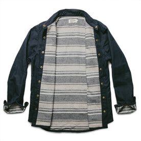 The Chore Jacket in Navy Dry Wax Canvas: Alternate Image 8, Outerwear by Taylor Stitch