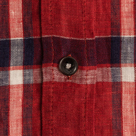 The Short Sleeve Jack in Crimson Plaid: Alternate Image 7, Wovens by Taylor Stitch