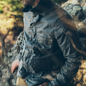 Fit model, Outerwear by Taylor Stitch