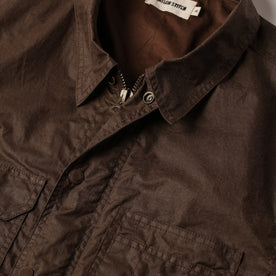 The Longshore Jacket in Dark Oak Waxed Canvas: Alternate Image 5, Outerwear by Taylor Stitch