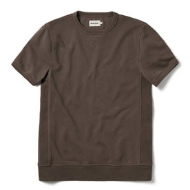 The Short Sleeve Fillmore Crew in Walnut - featured image