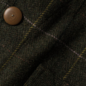 material shot of fabric detail, Outerwear by Taylor Stitch