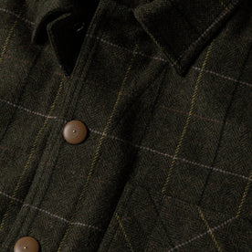 material shot of fabric detail, Outerwear by Taylor Stitch