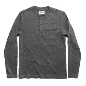 The Heavy Bag Henley in Heather Grey: Featured Image, Knits by Taylor Stitch