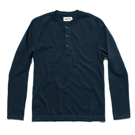 The Heavy Bag Henley in Navy: Featured Image, Knits by Taylor Stitch