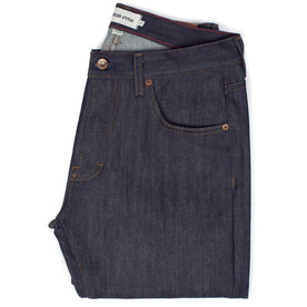 The Democratic Jean in Shuttle Loomed Italian Selvage Denim - featured image