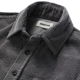 The Utility Shirt in Dark Charcoal Crepe Cord: Alternate Image 4, Wovens by Taylor Stitch