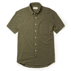 The Short Sleeve California in Olive Pique - featured image