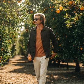 The Ojai Jacket in Espresso Hemp - featured image