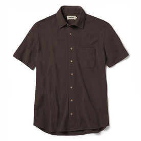 The Short Sleeve California in Espresso Pique - featured image