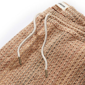 material shot of the drawcords on The Apres Pant in Baja Stripe, Bottoms by Taylor Stitch