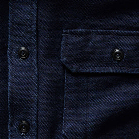 material shot of front pocket, Wovens by Taylor Stitch