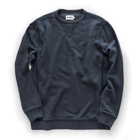 The Fillmore Crewneck in Coal Terry: Featured Image, Knits by Taylor Stitch