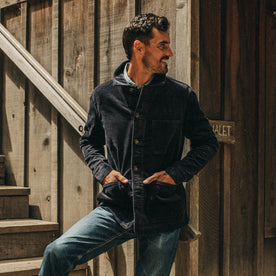 The Ojai Jacket in Midnight Cord - featured image