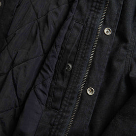 pocket material shot, Outerwear by Taylor Stitch