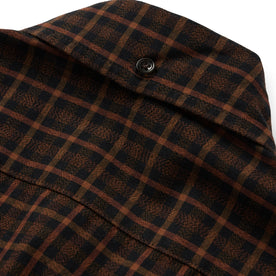 material shot of the back of The Jack in Academy Plaid, Wovens by Taylor Stitch