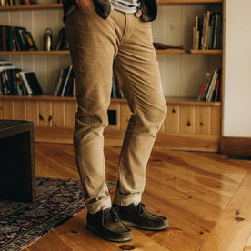 The Slim All Day Pant in Khaki Cord - featured image