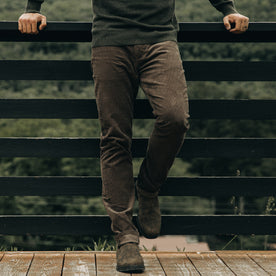 The Slim All Day Pant in Walnut Cord - featured image