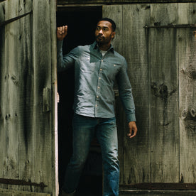 The Utility Shirt in Rinsed Selvage Chambray - featured image