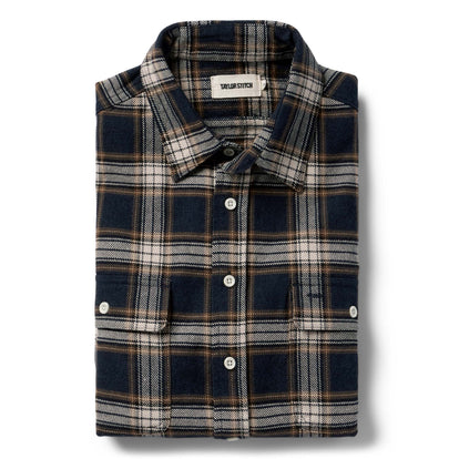 The Ledge Shirt in Admiral Plaid