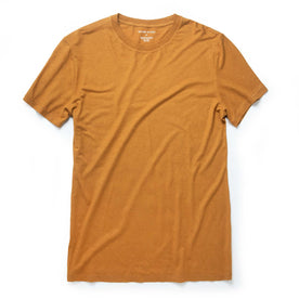 The Cotton Hemp Tee in Saffron - featured image