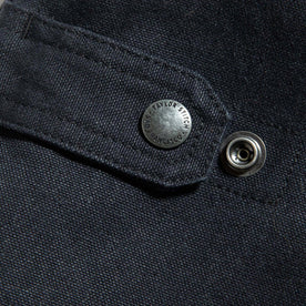 material shot of button, Outerwear by Taylor Stitch