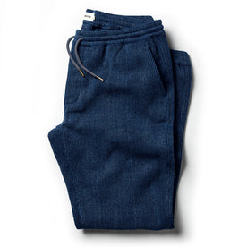 The Apres Pant in Indigo Waffle - featured image